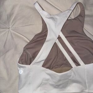 lululemon Women's Cream Sports Bra